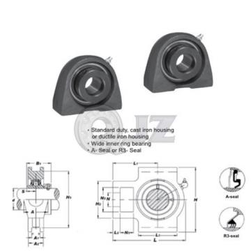 2x 3/4 in Take Up Units Cast Iron HCT204-12 Mounted Bearing HC204-12 + T204