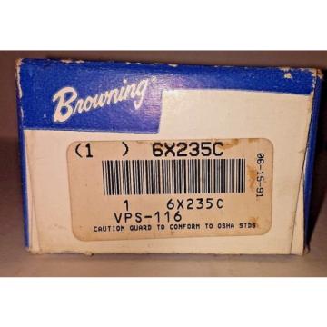 BROWNING BEARING UNITS VPS-116 DATE 6/15/91 CAST IRON, 2 BOLT-BASE, PILLOW BLOCK