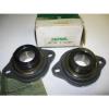 Lot of 2) Fafnir VFTD 1-3/8&#034; 2-Bolt Flange Bearing Units VFTD1-3/8 VFTD13/8