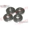 NEW SET OF 4 UNITS INNER PINION BEARING TAPERED CONE JEEP WILLYS REAR AXLE @AUS