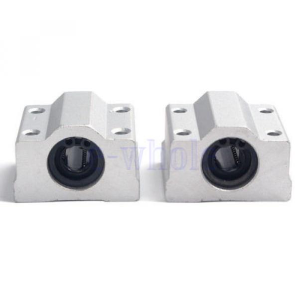 2 X SC8UU Linear Motion Ball Bearing Slide Unites Bushing 8mm SCS8UU Block TW #2 image