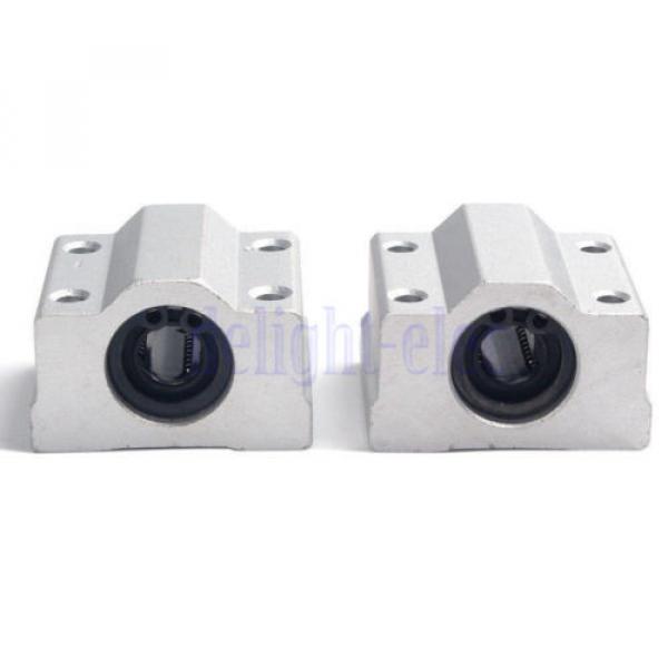 2 X SC8UU Linear Motion Ball Bearing Slide Unites Bushing 8mm SCS8UU Block DH #2 image