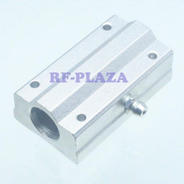 SCS8LUU 8mm Linear motion ball slide units bearing block Al Rail guide shaft CNC #1 image