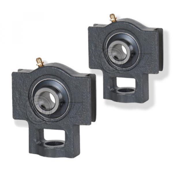 2x 15/16 in Take Up Units Cast Iron UCT205-15 Mounted Bearing UC205-15+T205 #1 image