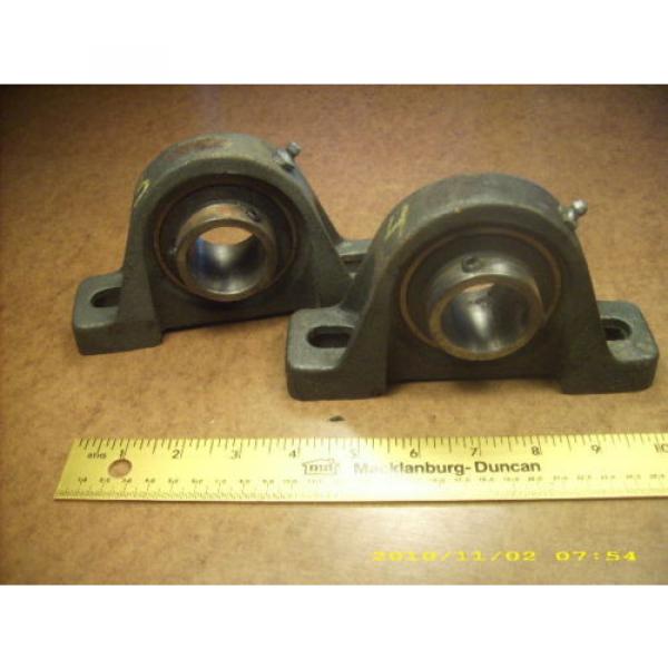 (2) used RP-1106 pillow block bearing units    36mm bore #1 image