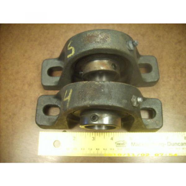 (2) used RP-1106 pillow block bearing units    36mm bore #2 image