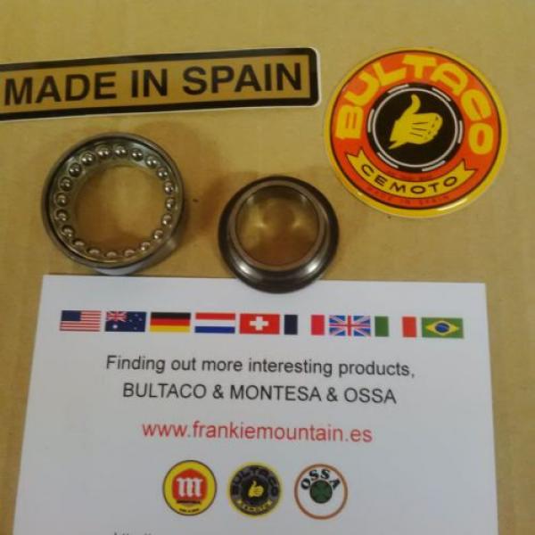 BULTACO STEERING BEARING KIT METRALLA BULTACO PURSANG BEARING 2 UNITS #3 image