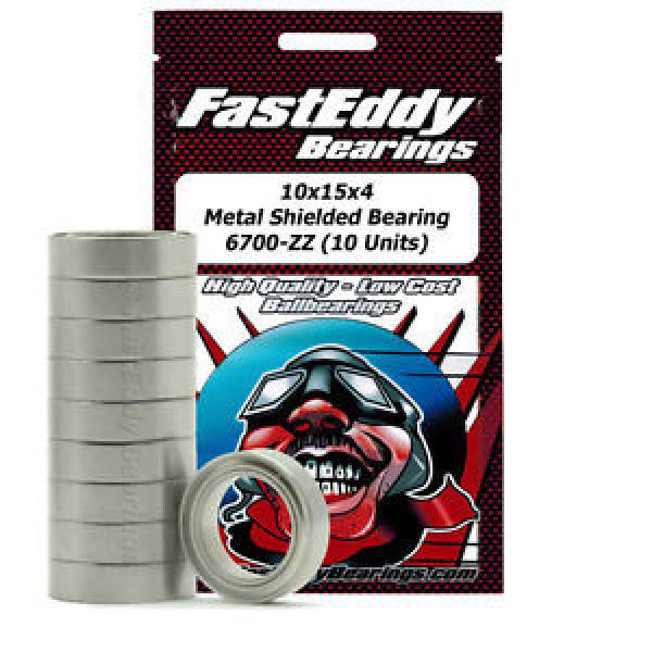 Tamiya 1510 Metal Shielded Replacement Bearing 10X15X4 (10 Units) #1 image