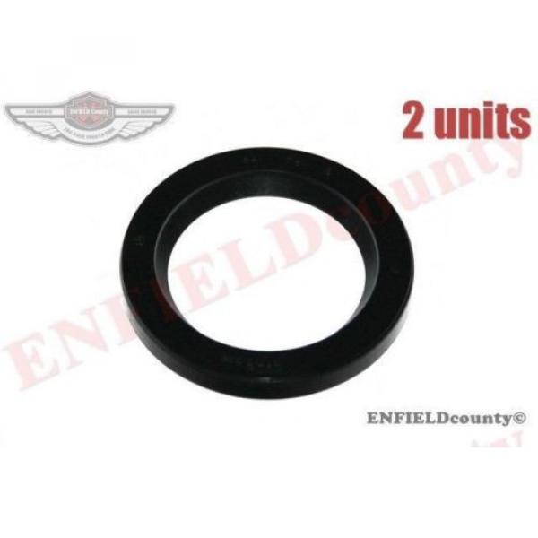 FRONT WHEEL INNER BRAKE DRUM BEARING SEAL SET PAIR 2 UNITS WILLYS JEEP @AUS #1 image